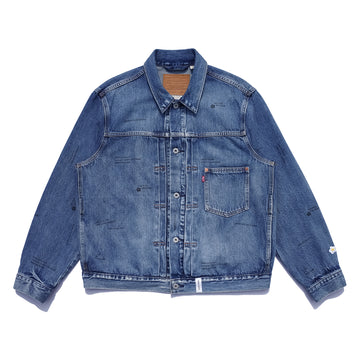 1st Letter Denim Jacket Model 25.001