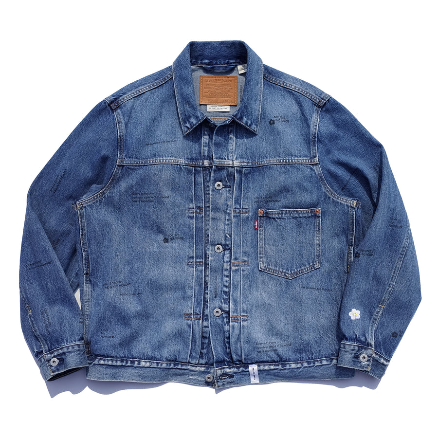 1st Letter Denim Jacket Model 25.001
