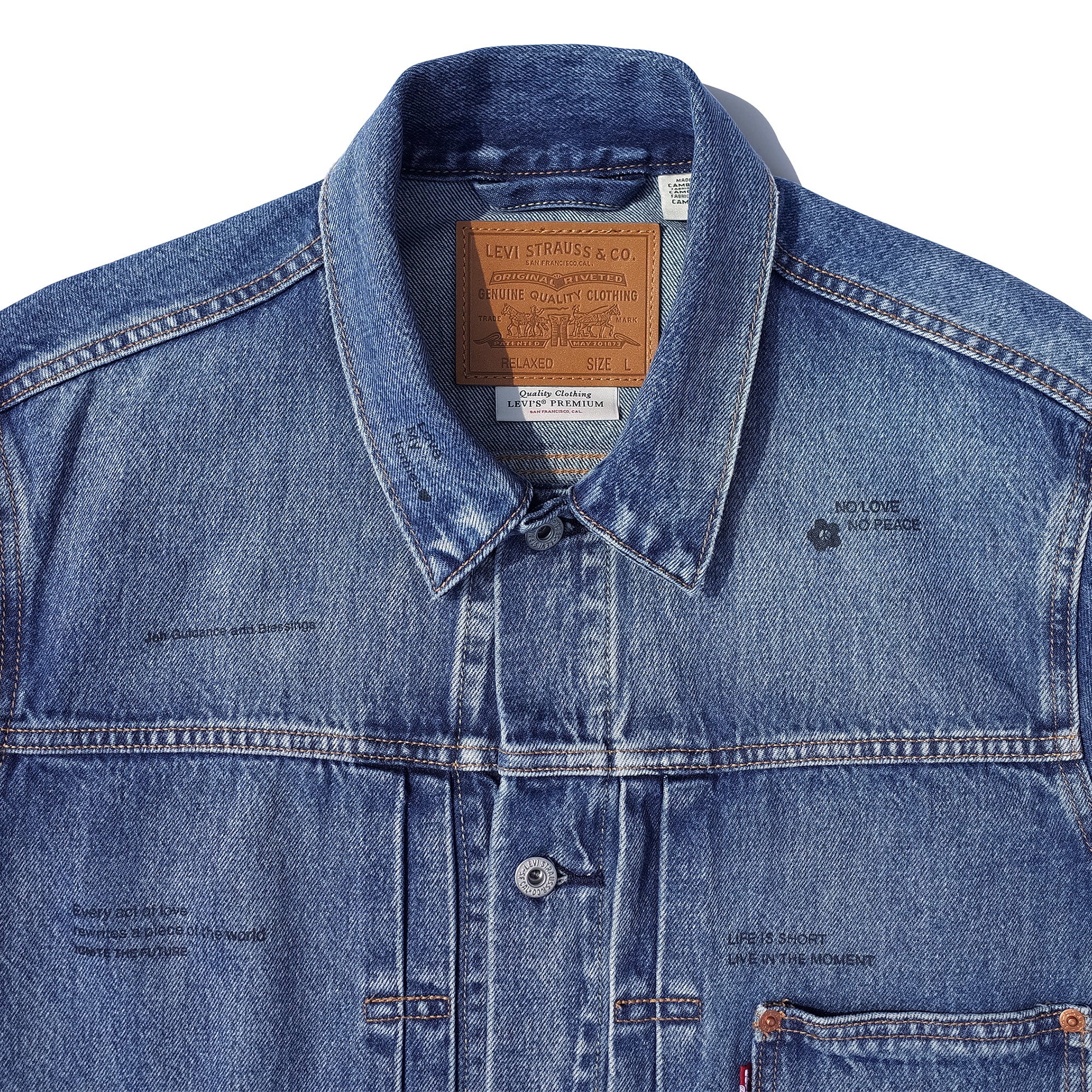 【新品】MARC HARN 1ST LETTER DENIM JACKET 1st Letter Denim Jacket Model 25.001 – MARC HARN