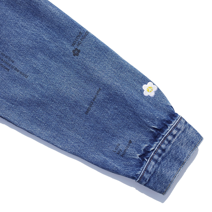 1st Letter Denim Jacket Model 25.001