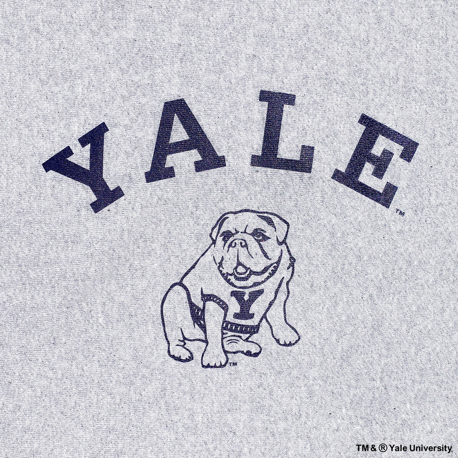 Yale Bulldogs Logo Heavy Weight Hooded Sweatshirt Model 23.003 