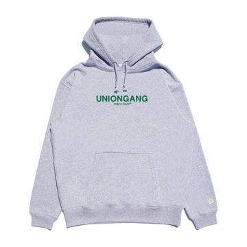 UNIONGANG Logo Hooded Sweatshirt Grey Model 21.002