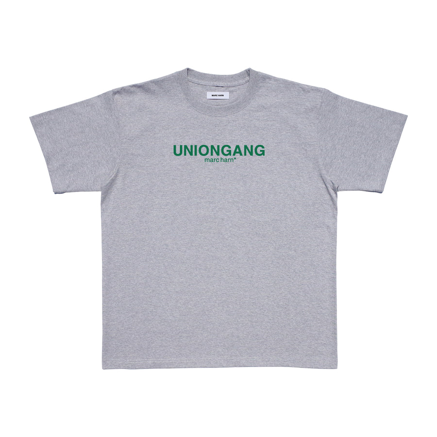 UNIONGANG Logo Cotton T-shirt Grey Model 21.001